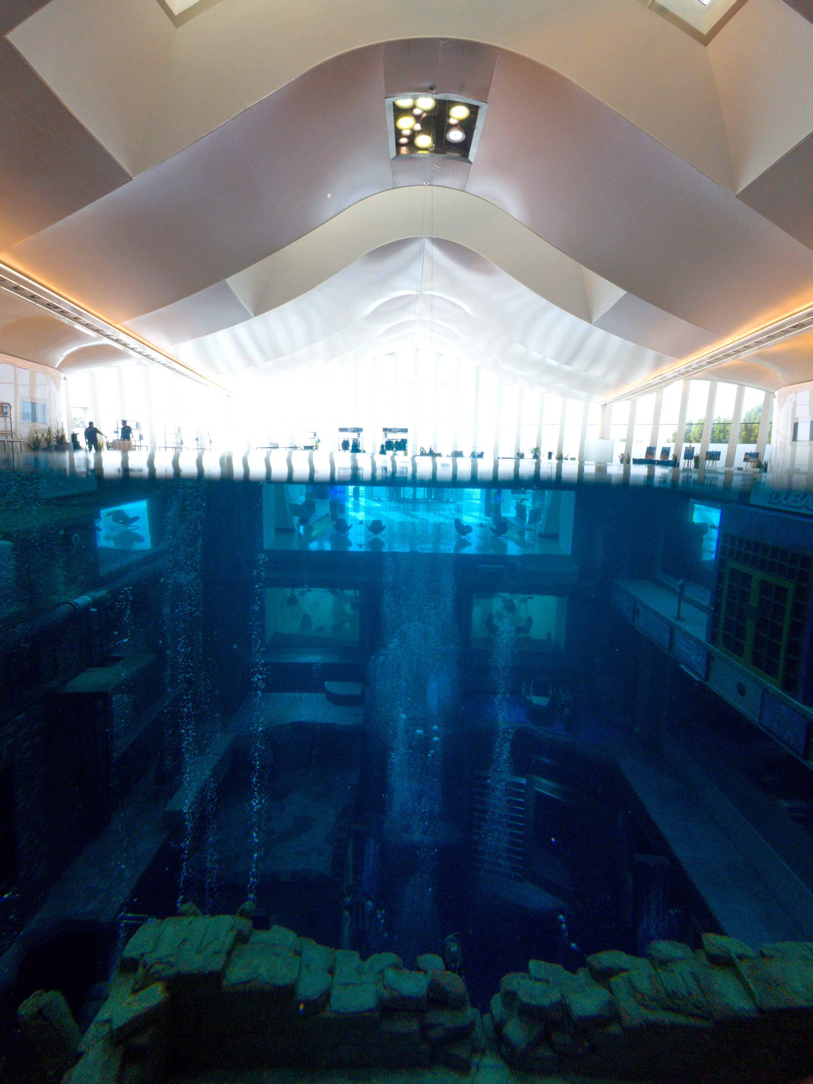 Deep Dive Dubai, the world's deepest swimming pool